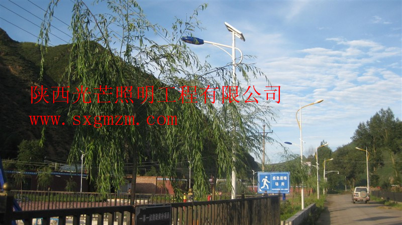 甘肅甘南臨潭縣術布鄉(xiāng)路燈亮化