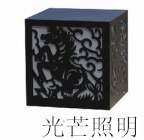 甘肅景觀雕塑柱頭燈